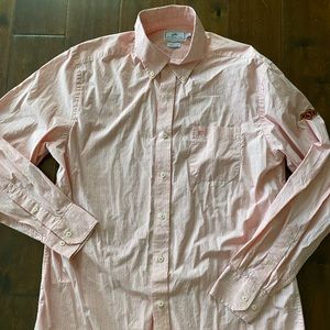 Oklahoma State University Men’s Southern Tide Long sleeve button up.